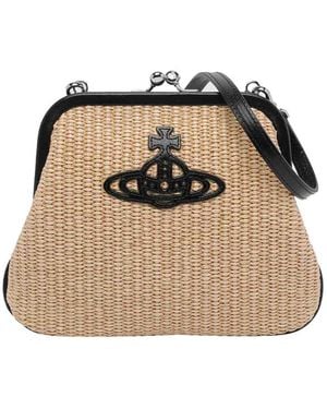 Vivienne Westwood Vivienne Clutch - Natural