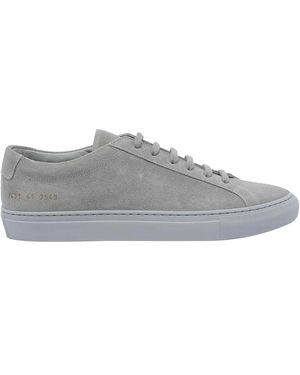 Common Projects Suede Original Achilles Sneakers - Gray