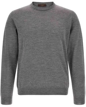 Zanone Wool Sweater - Gray