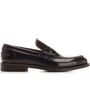 Corvari Penny Moccasin - Black