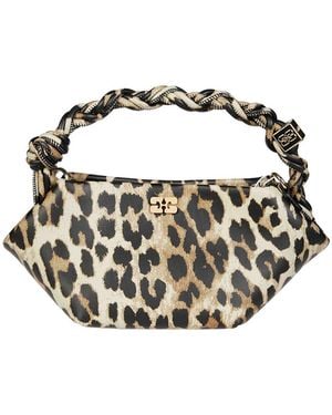 Ganni Bou Bag Mini Print - Metallic