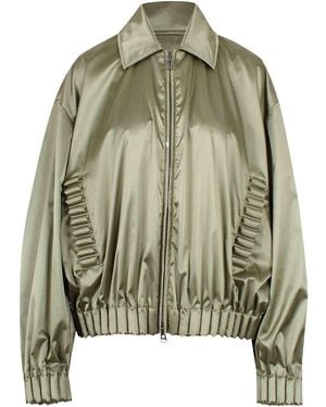 RAXXY Jacket With Collar - Green