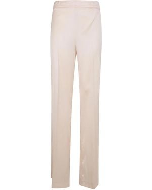 Twinset Wide Leg Relaxed Pants - White