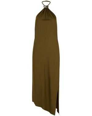 The Attico Viscose Dress - Green