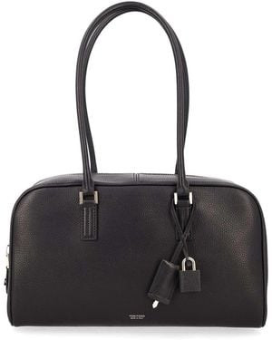 Tom Ford Small Leather Bag - Black