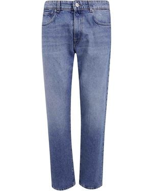 Incotex Vaqueros Rectos - Azul