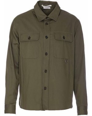 Paolo Pecora Shirt With Buttons Closure - Green