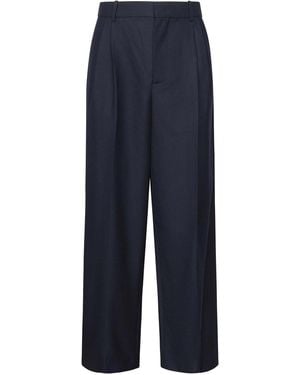 Loewe Straight Leg Trousers - Blue