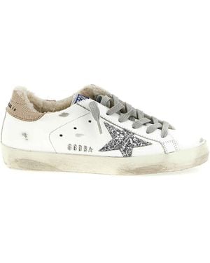Golden Goose Superstar Trainers - White