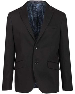 Etro Cotton Blazer - Black