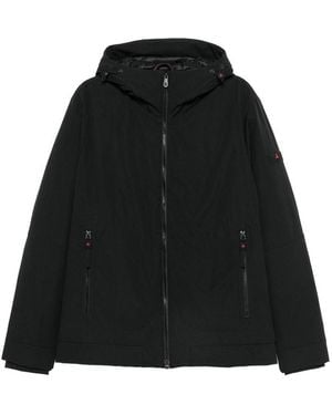 Peuterey Giacca Imbottita Nera Loge Con Tasche - Nero