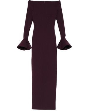 Solace London Maxi Dresses - Purple
