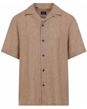 Brioni Cuban Shirt - Natural