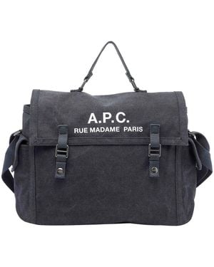 A.P.C. Recuperation Satchel - Black