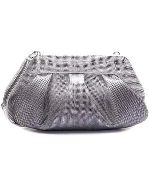 THEMOIRÈ Emera Strass Degrad Clutch Bag - Gray