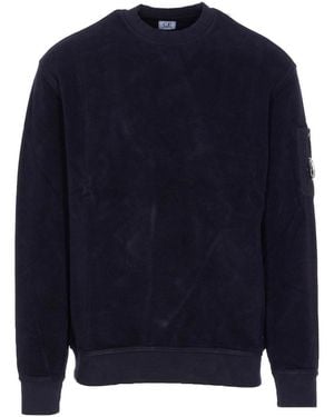 C.P. Company Logo Sweatshirt - Blue