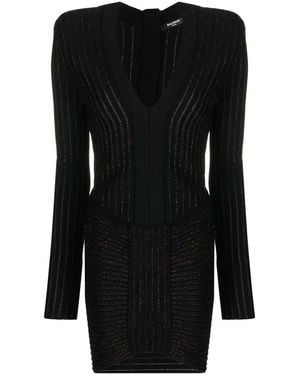 Balmain Mini Dress - Black