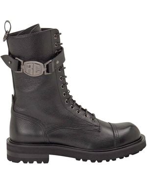 Roberto Cavalli Ankle Boots - Black