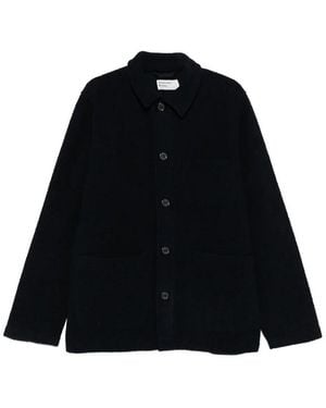 Universal Works Wool Fleece Field Jacket - Black