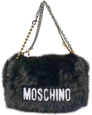 Moschino Borsa Pelosa - Nero