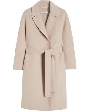 Max Mara Cappotto Arona Powder - Natural