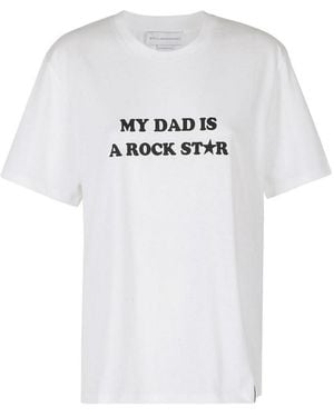 Stella McCartney My Dad Is A Rockstar T-Shirt - White