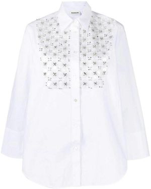 P.A.R.O.S.H. Shirts - White