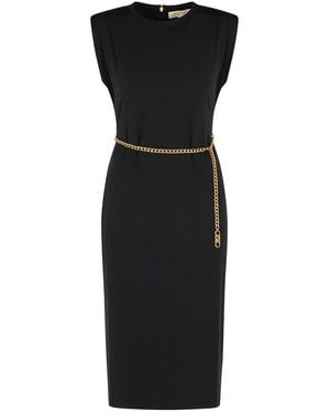 Michael Kors Polyester Blend Dress - Black