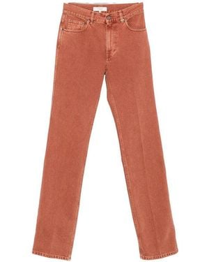 Chloé Straight Leg Jeans - Rot