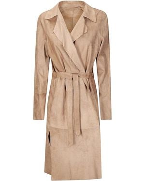 Salvatore Santoro Coat - Natural