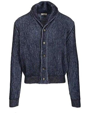 Jacob Cohen English Knit Cardigan - Blue