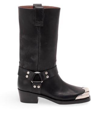 Paris Texas 'Roxy' Boots - Black