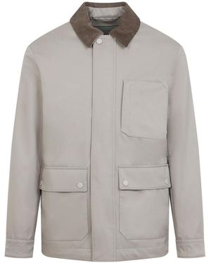 Canali Outerwear Jacket - Grey