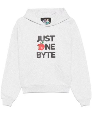 Coperni Comfy Cotton Blend Hoodie - White