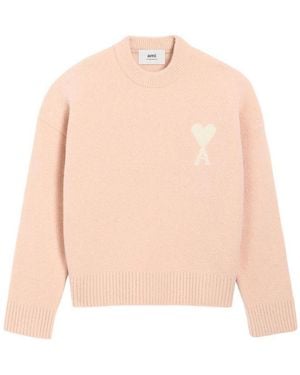 Ami Paris Sweater - Pink