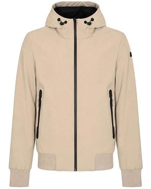 Rrd Surflex Winter Thermo Hood Zip Sandal Jacket - Natural