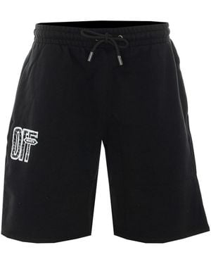 Off-White c/o Virgil Abloh Off Motion Arrow Skate Shorts - Black