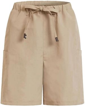 Max Mara Quebec Shorts - Natural