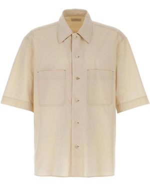 Lemaire Convertible Shirt - Natural