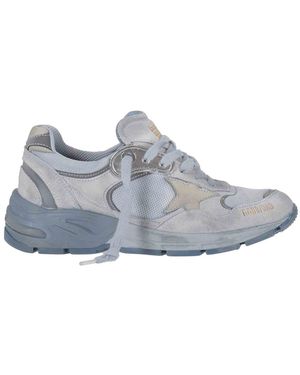 Golden Goose Lace-Up Trainers - Grey