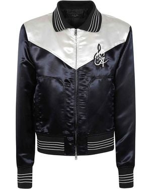Amiri Ma Music Note Blouson - Black