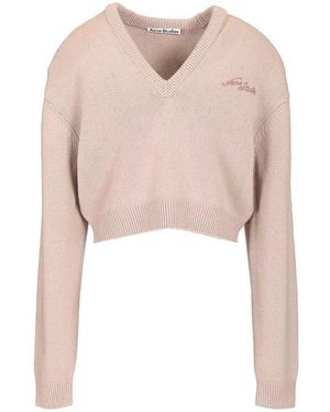 Acne Studios Wool Jumper - Pink