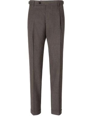 Berwich Relaxed Fit Trousers - Grey