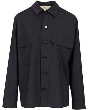 Barena Marinelli Tropical Overshirt - Blue