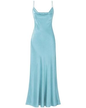Pinko Long Slip Dress - Blue