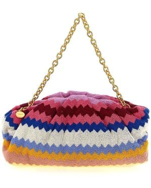 Missoni Sponge Zig Zag Shoulder Bag - Blue