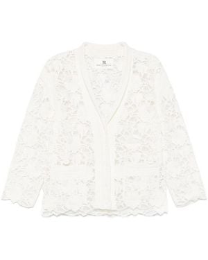 Ermanno Scervino Cardigan - White