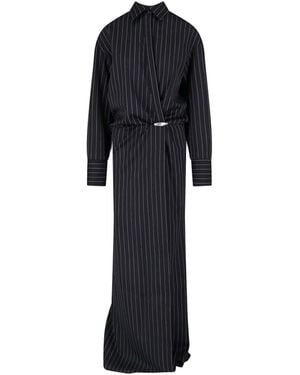 Dondup Vestido Largo - Negro