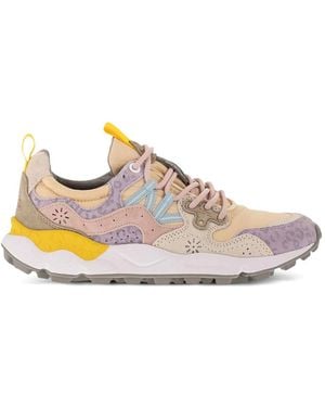 Flower Mountain Yamano 3 Suede/Nylon/Animalier - Pink