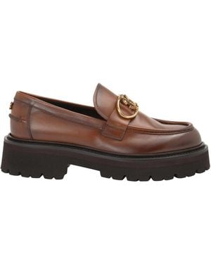 Roberto Cavalli Loafers - Brown